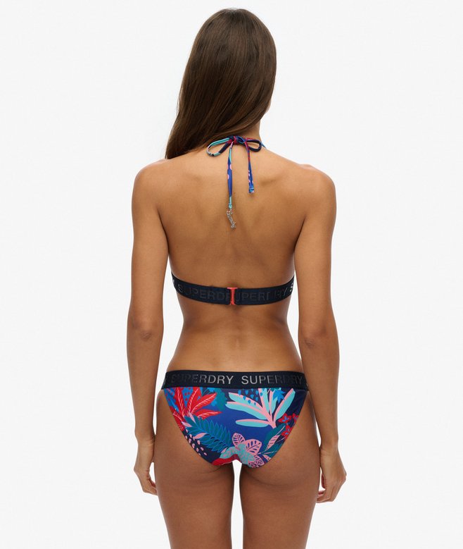Logo Triangle Bikini Top