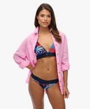 Logo Triangle Bikini Top