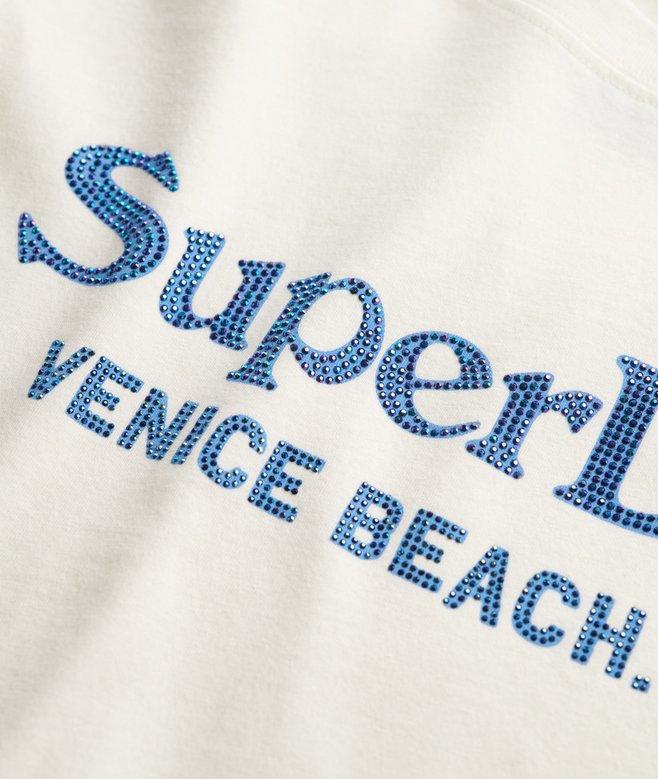 Venue Metallic Relaxed T-Shirt