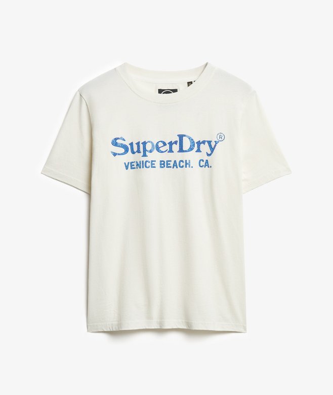 Venue Metallic Relaxed T-Shirt