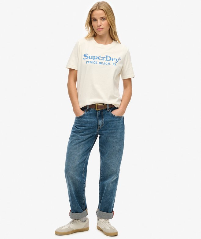 Venue Metallic Relaxed T-Shirt