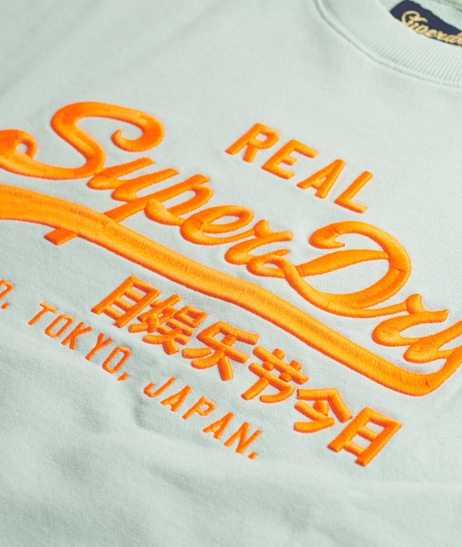 Vintage Logo Neon Loose Crew