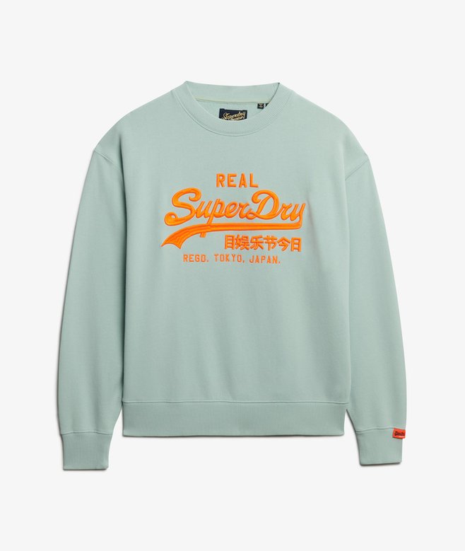 Vintage Logo Neon Loose Crew
