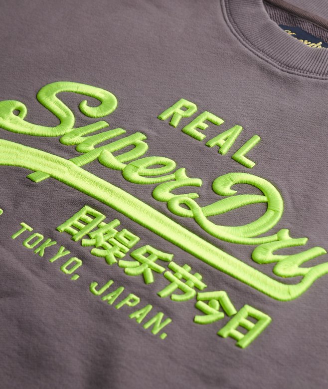 Vintage Logo Neon Loose Crew