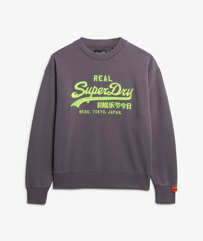 Vintage Logo Neon Loose Crew