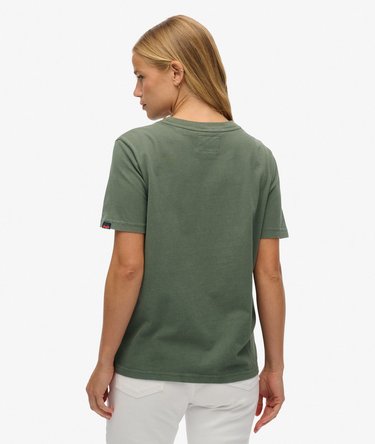 Camiseta de corte relajado con adornos y logo Vintage Image 4