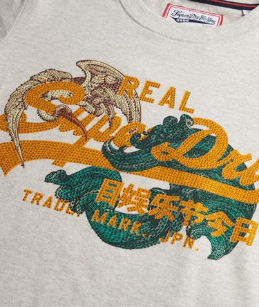 Tokyo Vintage Logo Relaxed T-Shirt Image 5
