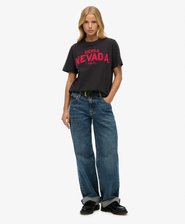 T-Shirt con vestibilit&agrave; ampia Outdoor Location Box