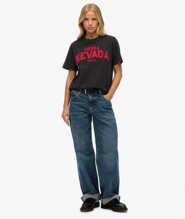 Lockeres, kastiges Outdoor Location T-Shirt Image 2