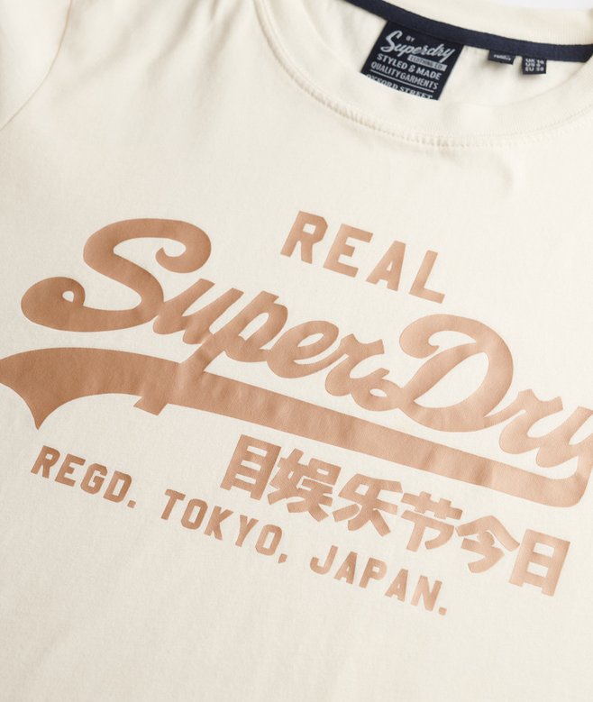 Vintage Logo Metallic T-Shirt