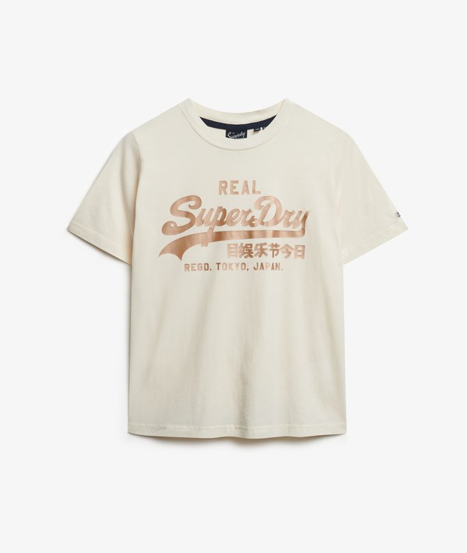 Vintage Logo Metallic T-Shirt