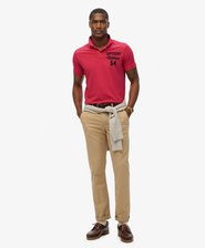 Classic Fit Polohemd mit Applikation