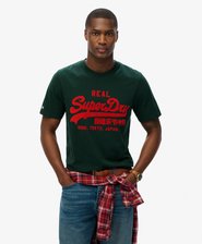 T-shirt Vintage Logo floqué
