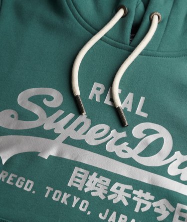 Vintage Logo Metallic-Hoodie Image 5