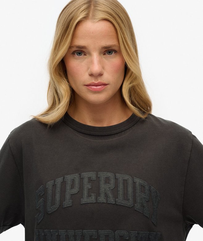 Athletic Tonal Oversized T-Shirt