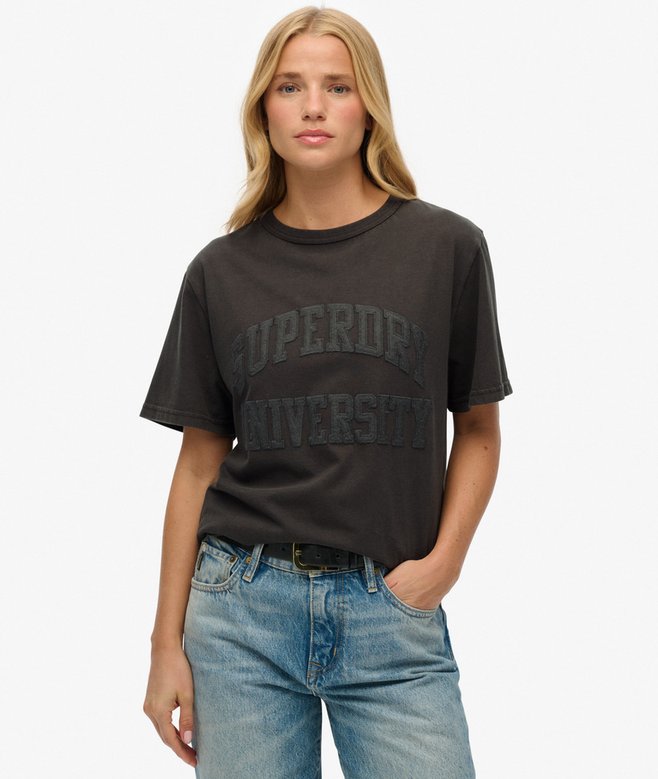 Athletic Tonal Oversized T-Shirt