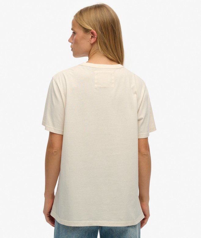 Athletic Tonal Oversized T-Shirt