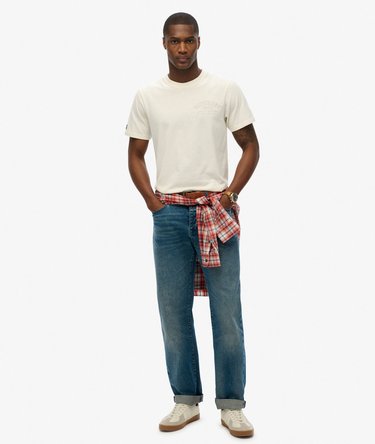 Athletic Embossed Relaxed T-Shirt Image 2