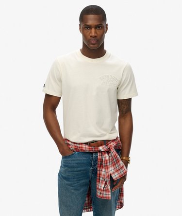 Athletic Embossed Relaxed T-Shirt Image 1