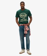 Workwear Flock Graphic T-Shirt