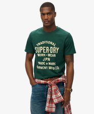 Workwear Flock Graphic T-Shirt
