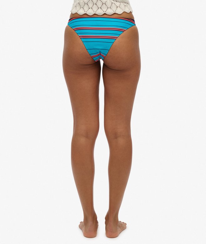 Striped Recycled Bikini Briefs