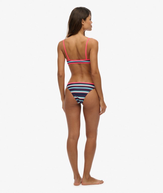 Striped Recycled Bikini Briefs