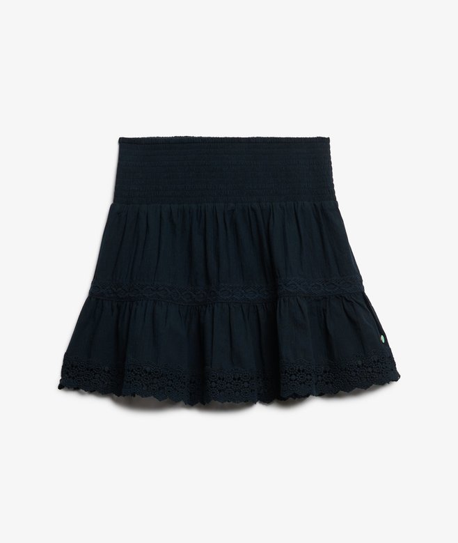 Ibiza Lace Mix Mini Skirt