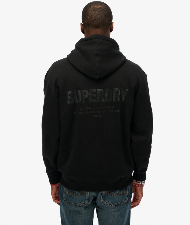 Utility Sport Logo Loose Hoodie