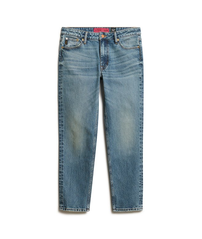 Organic Cotton Mid Rise Slim Jeans