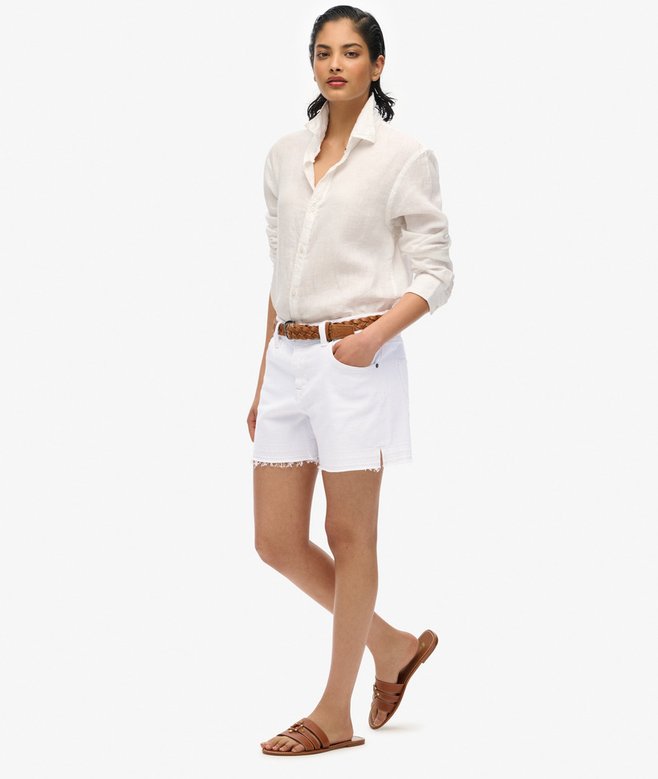 Mid Rise Cut Off Shorts