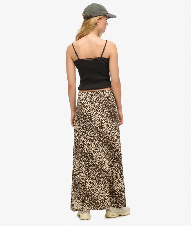 Column Maxi Skirt