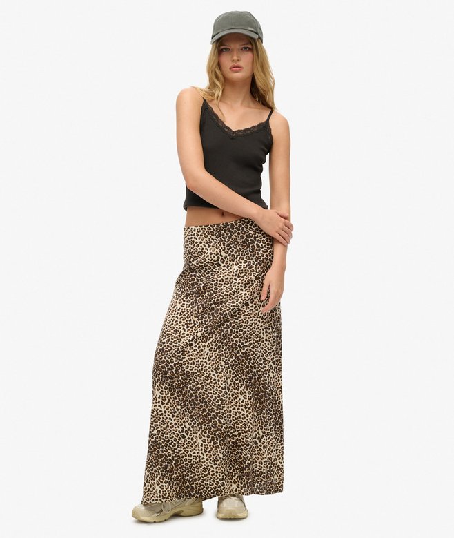 Column Maxi Skirt