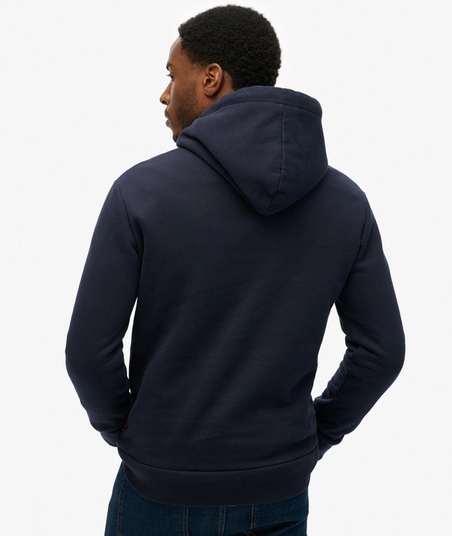 Embossed Graphic Hoodie