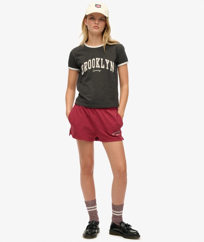 Athletic Essential Ringer Fitted T-Shirt