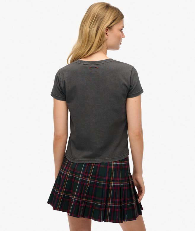 Athletic Graphic Fitted T-Shirt