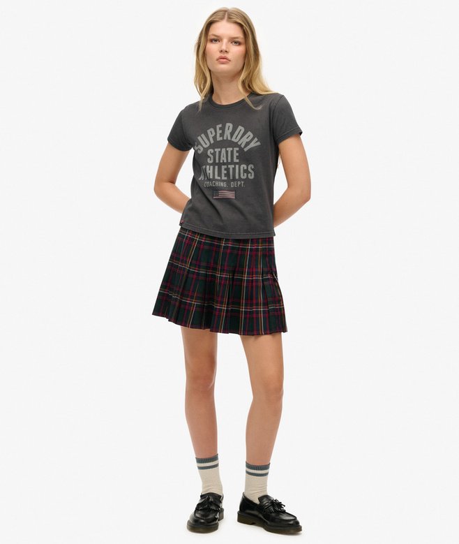 Athletic Graphic Fitted T-Shirt