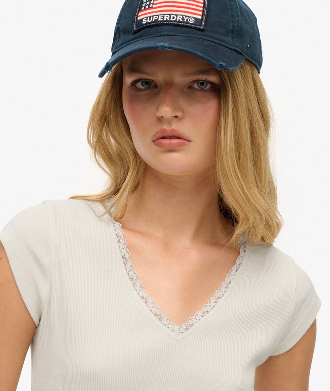 Essential Lace Trim Top