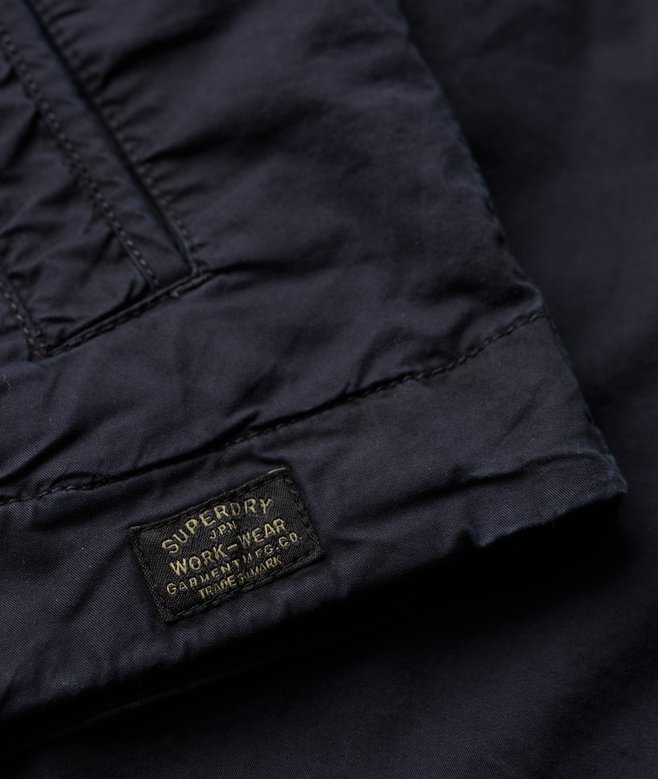 Oversized Classic Harrington Jacket