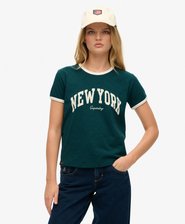 Athletic Essential Ringer Fitted T-Shirt
