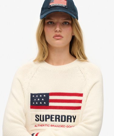 Americana Crew Knit Jumper Image 3