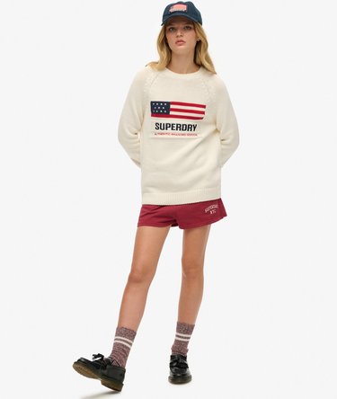 Americana Crew Knit Jumper Image 2