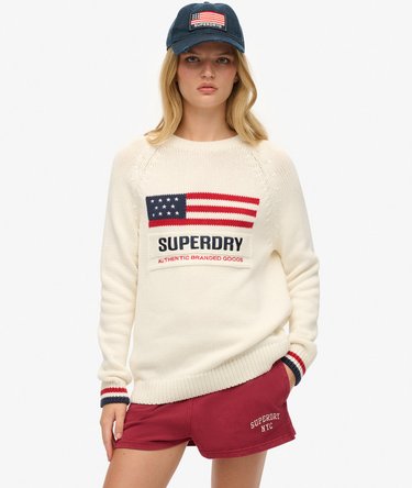 Americana Crew Knit Jumper Image 1