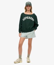 Athletic Essentials Bardot Crew Sweatshirt