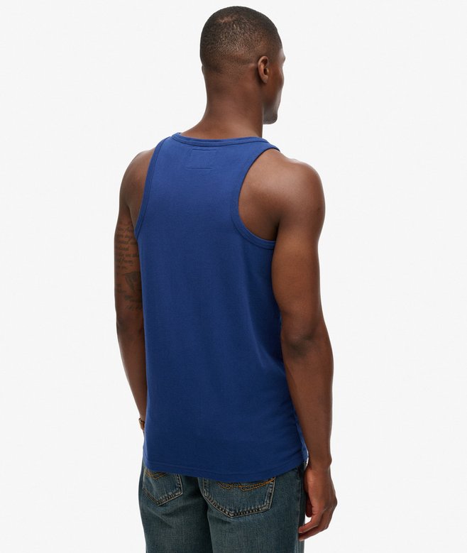 Contrast Script Vest