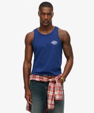 Contrast Script Vest