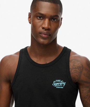 Contrast Script Vest Image 3