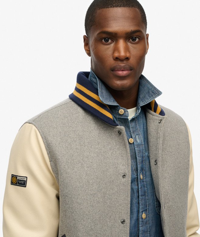 College Varsity Bomber Jacket