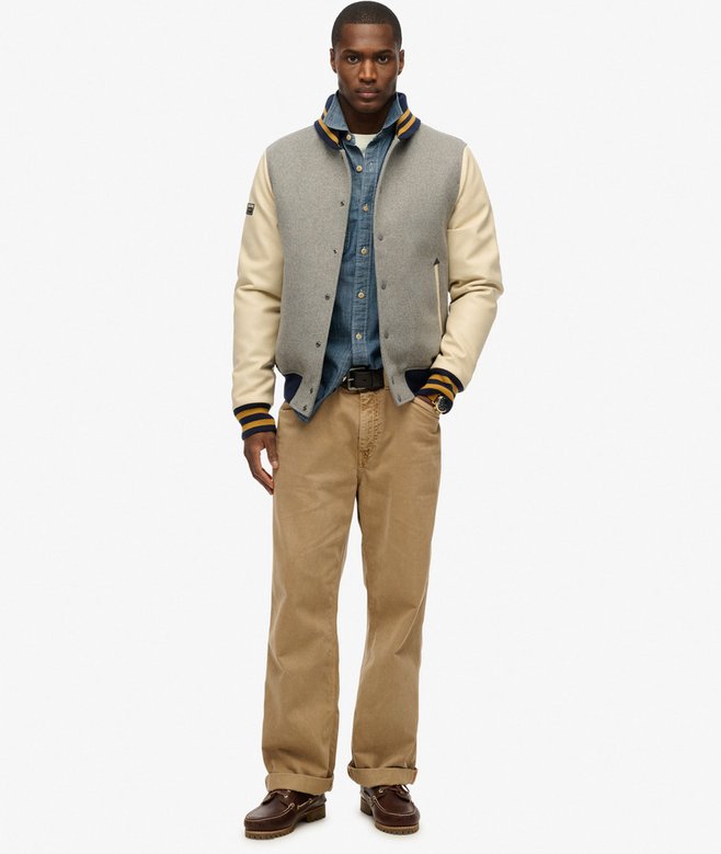College Varsity Bomber Jacket
