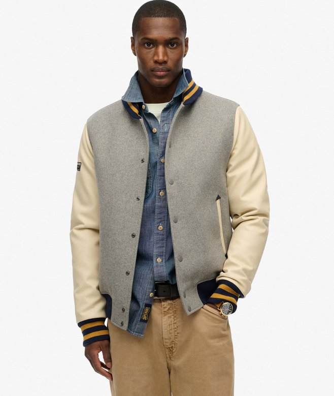 College Varsity Bomber Jacket